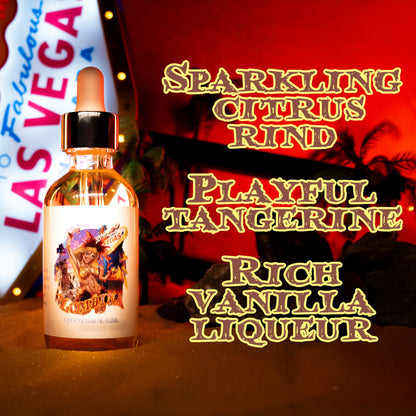 Zombina - Hair Oil Elixir - Sparkling Citrus Rind, Playful Tangerine, Rich Vanilla Liqueur