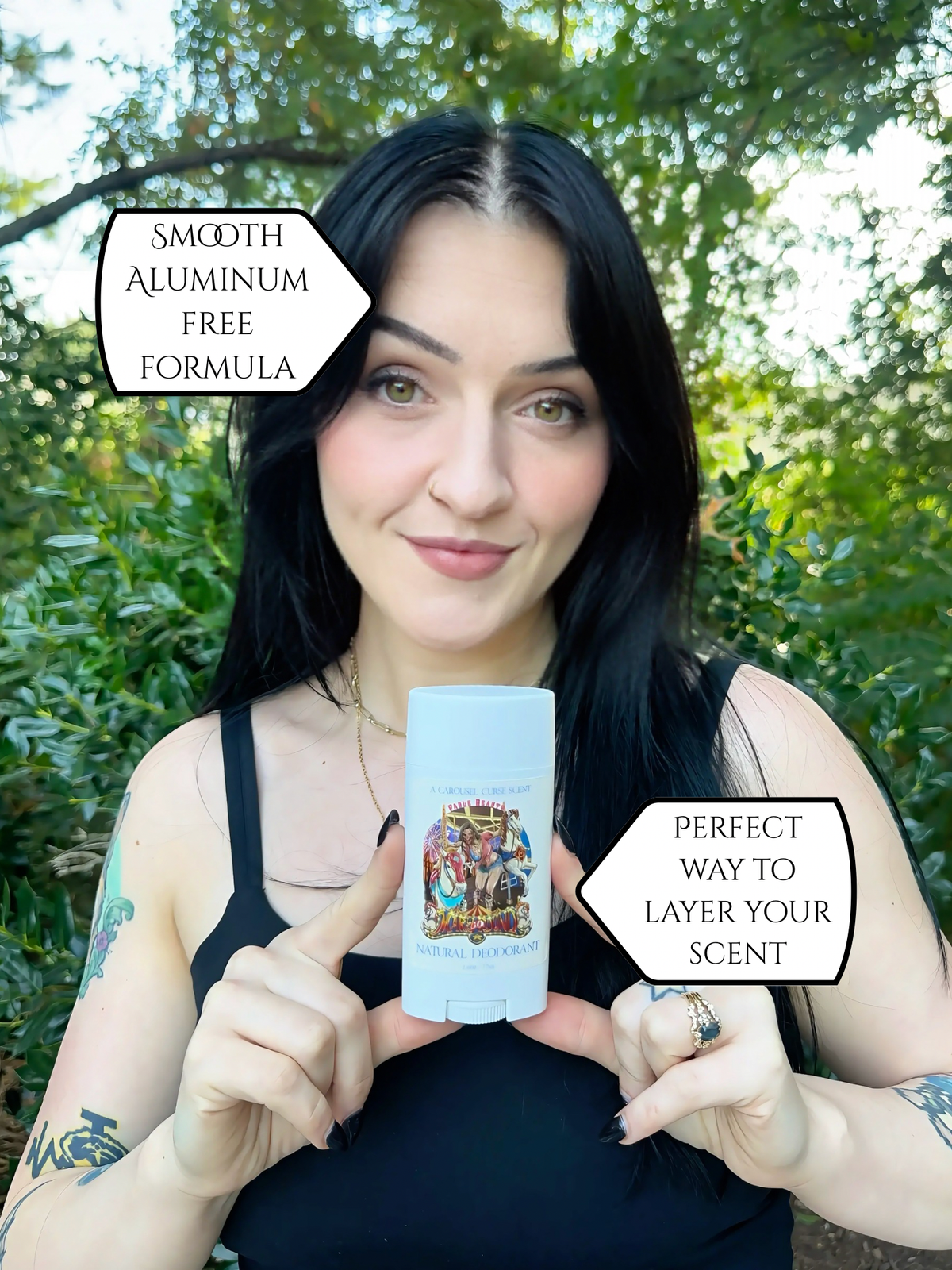 Mary Go Round - Natural Deodorant - Mesmerizing Saffron & Jasmine, Candied Fruit Accords, Sugary Funnel Cake
