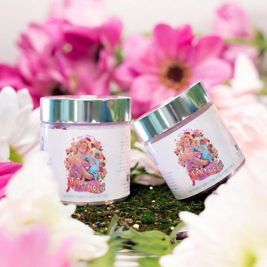 The Nurturer - Polish & Pamper Duo - Tender Carnations, Veiled Sweet Musk, Elegant Lilacs