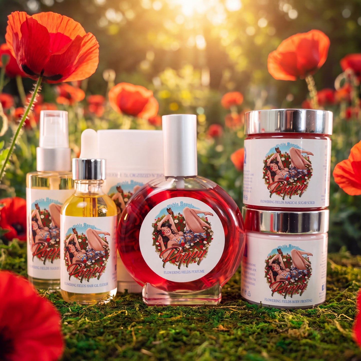 Poppy - Beauty Box - Wild Poppies, Honeyed Fig, Delicate Pear
