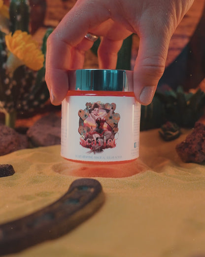 Scarlet - Magical Sugar Scrub - Whiskey Barrels, Maraschino Cherry, Orange Zest