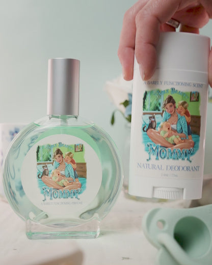 Mommy - Fragrance & Function Duo - Sugared Oats, Snuggly Cashmere, Caramelized Honey