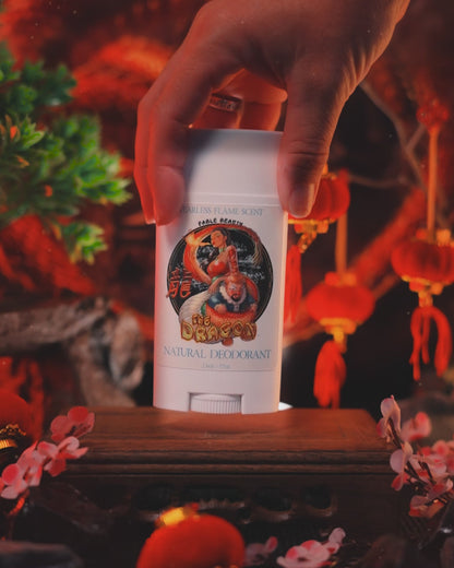 The Dragon - Natural Deodorant - Cherry Blossoms, Creamy Cocoa Butter, Cashmere Woods