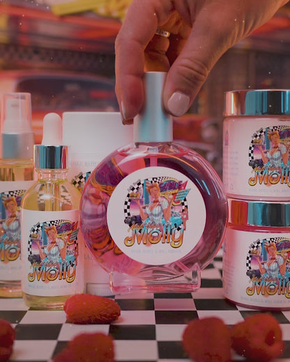 Malt Shop Molly - Beauty Box - Vanilla Bean Ice Cream, Raspberry Swirl, Sweet Whipped Cream