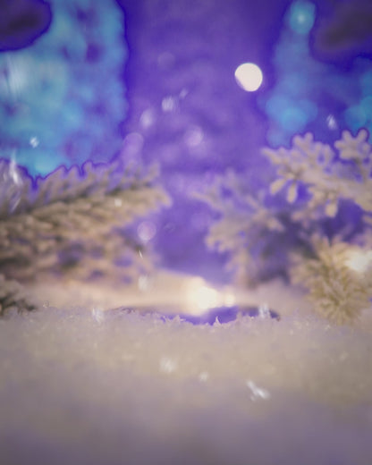 Krampess - Magical Sugar Scrub - Dark Evergreens, Winter Berries, Icy Musk, Snow Covered Peaches