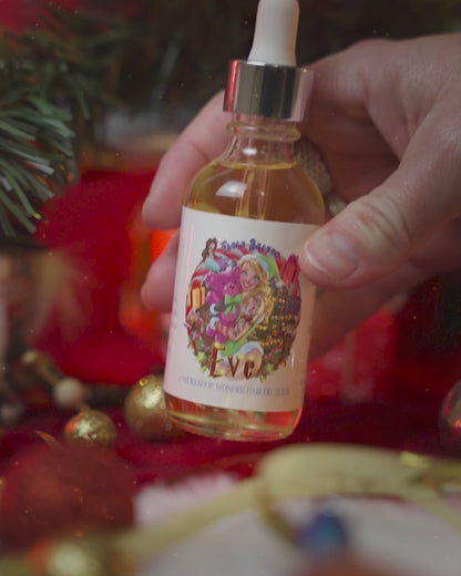 Eve - Hair Oil Elixir - Sugared Strawberries, Warm Apple Cider, Cozy Vanilla Bean