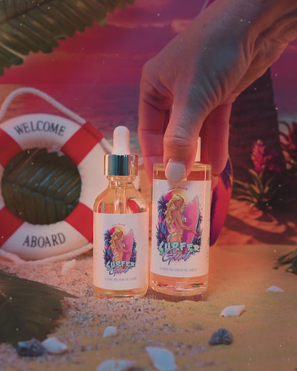 Surfer Girl - Razor and Radiance Duo - Water Lily, Ocean Driftwood, Shaved Coconut