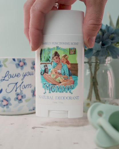 Mommy - Natural Deodorant - Sugared Oats, Snuggly Cashmere, Caramelized Honey