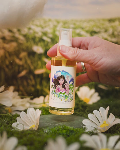 Petal Wish - Shave Oil Serum - Sprouted Daisies, Airy Clean Cotton, Fresh Fields