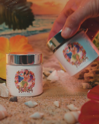 Kona - Polish & Pamper Duo - Sun-Kissed Coffee Beans, Bamboo Coconut Breeze, Silky Almond Cream