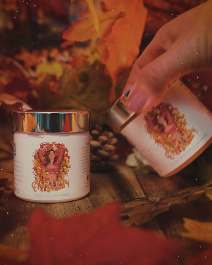 Autumn - Polish & Pamper Duo - Cinnamon Apples, Fallen Leaves, Orange Peel