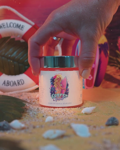 Surfer Girl - Magical Sugar Scrub - Water Lily, Ocean Driftwood, Shaved Coconut