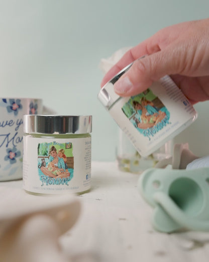 Mommy - Polish & Pamper Duo - Sugared Oats, Snuggly Cashmere, Caramelized Honey