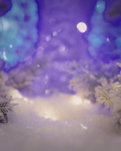 Krampess - Hair Oil Elixir - Dark Evergreens, Winter Berries, Icy Musk, Snow Covered Peaches