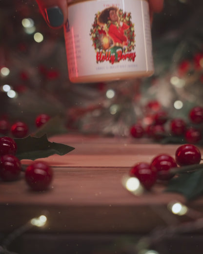 Holly Berry - Body Frosting - Mistletoe, Warm Nutmeg, & Spiced Berries