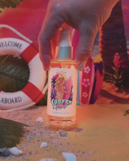 Surfer Girl - Shave Oil Serum - Water Lily, Ocean Driftwood, Shaved Coconut