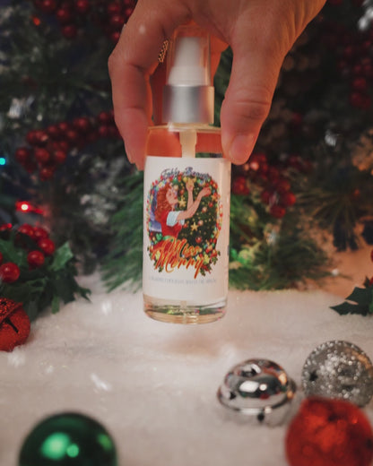 Miss Merry - Shave Oil Serum - Apple Spice, Cranberry Marmalade, Cozy Christmas Tree