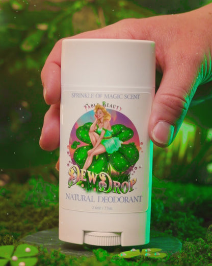 Dewdrop - Natural Deodorant - Sweet Honeydew, Dewy Cloverleaf, Fresh Cucumber