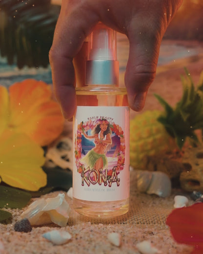 Kona - Shave Oil Serum - Sun-Kissed Coffee Beans, Bamboo Coconut Breeze, Silky Almond Cream