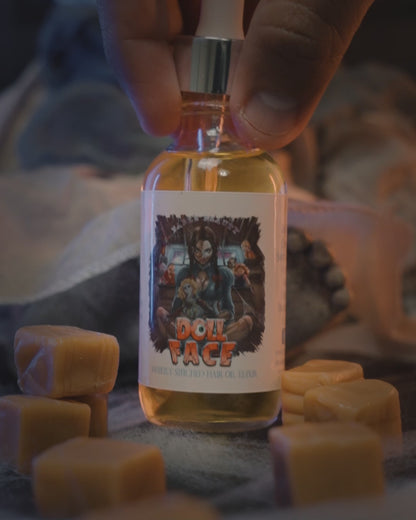 Doll Face - Hair Oil Elixir - Butterscotch Candies, Decadent Caramel, Flaky Sea-Salt