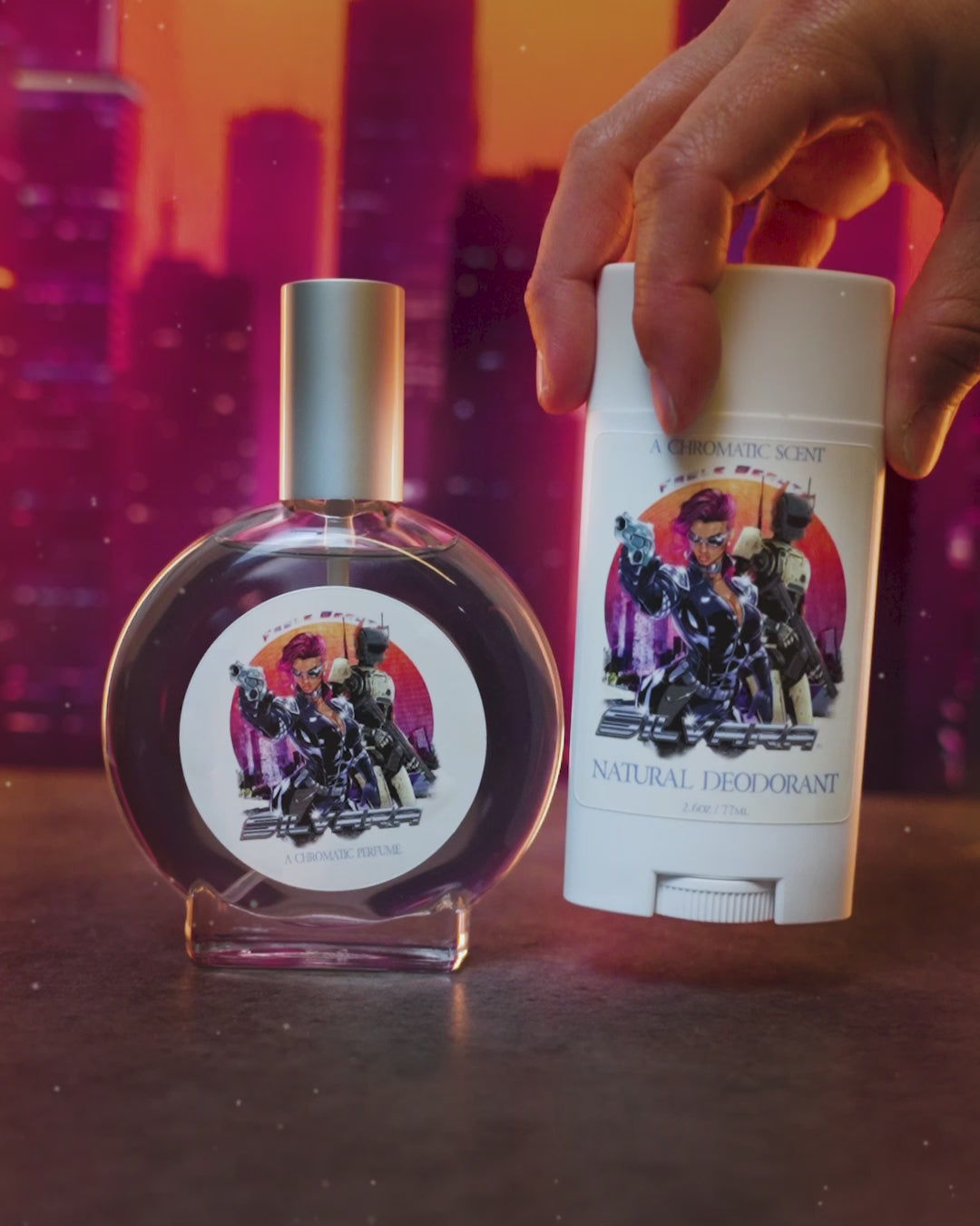 ラスカル　Perfumeポスター Silvara - Fragrance & Function Duo - Silky Caramel, Playful
