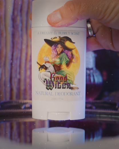 Good Witch - Natural Deodorant - Pink Bubblegum, Spun Sugar, Vanilla Orchid