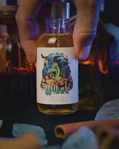 Bad Witch - Hair Oil Elixir - Apple Cider Donuts, Pumpkin Butter, Fiery Spices