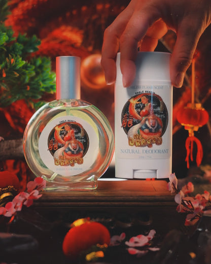 The Dragon - Fragrance & Function Duo - Cherry Blossoms, Creamy Cocoa Butter, Cashmere Woods