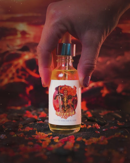 Moltera - Hair Oil Elixir -Blazing Pomelo, Mythic Jasmine , Ripe Apricot
