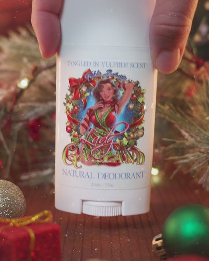 Lady Garland - Natural Deodorant - Frosted Pine & Sugary Red Raspberries
