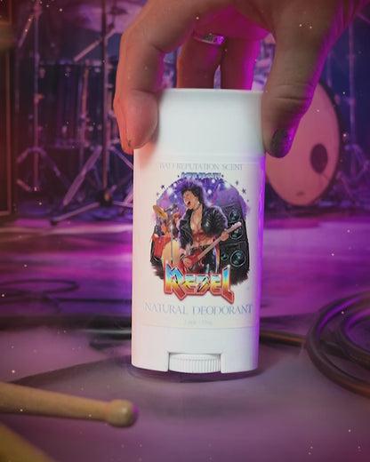 Rebel - Natural Deodorant - Dark Spiced Cola, Midnight Cherry, Velvet Whiskey