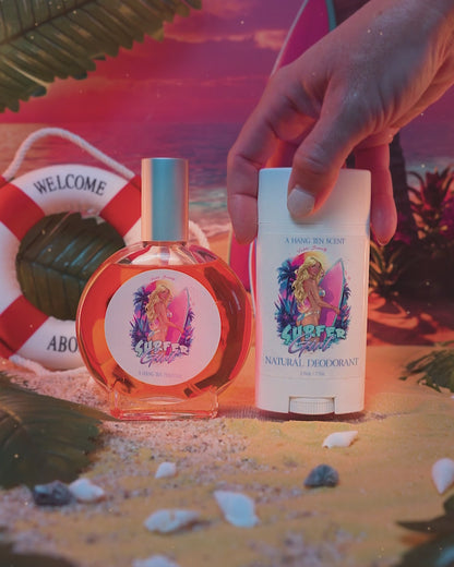 Surfer Girl - Fragrance & Function Duo - Water Lily, Ocean Driftwood, Shaved Coconut