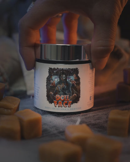 Doll Face - Magical Sugar Scrub - Butterscotch Candies, Decadent Caramel, Flaky Sea-Salt