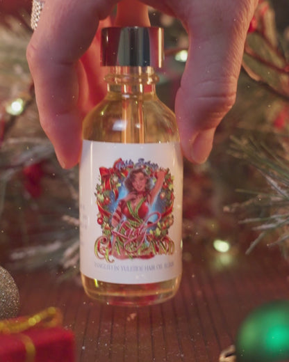 Lady Garland - Hair Oil Elixir - Frosted Pine & Sugary Red Raspberries